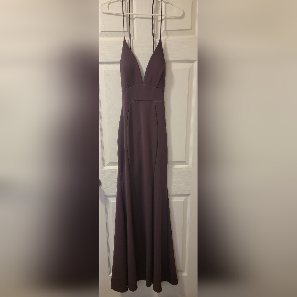Windsor Plum Dress